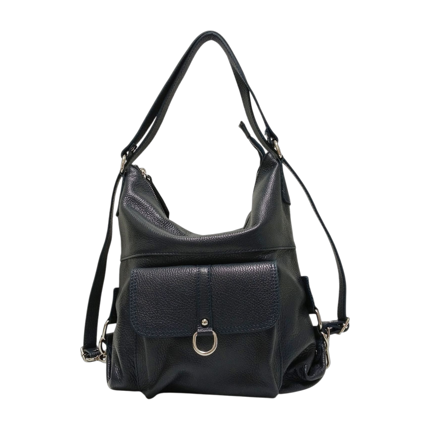 ES208-BORSA A SPALLA E CONVERTIBILE IN ZAINO