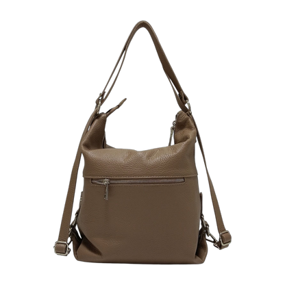 ES208-BORSA A SPALLA E CONVERTIBILE IN ZAINO