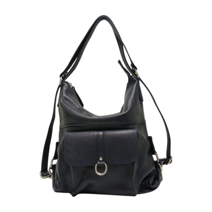 ES208-BORSA A SPALLA E CONVERTIBILE IN ZAINO