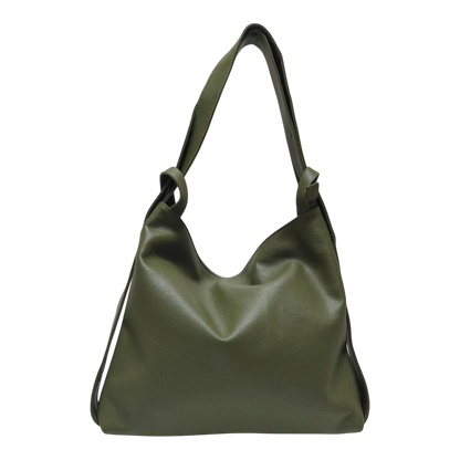 ED227-BORSA A SPALLA CONVERTIBILE IN ZAINO