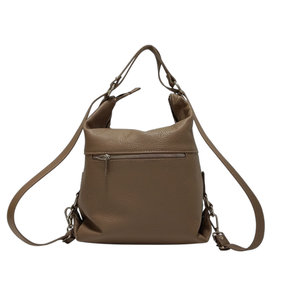 ES208-BORSA A SPALLA E CONVERTIBILE IN ZAINO