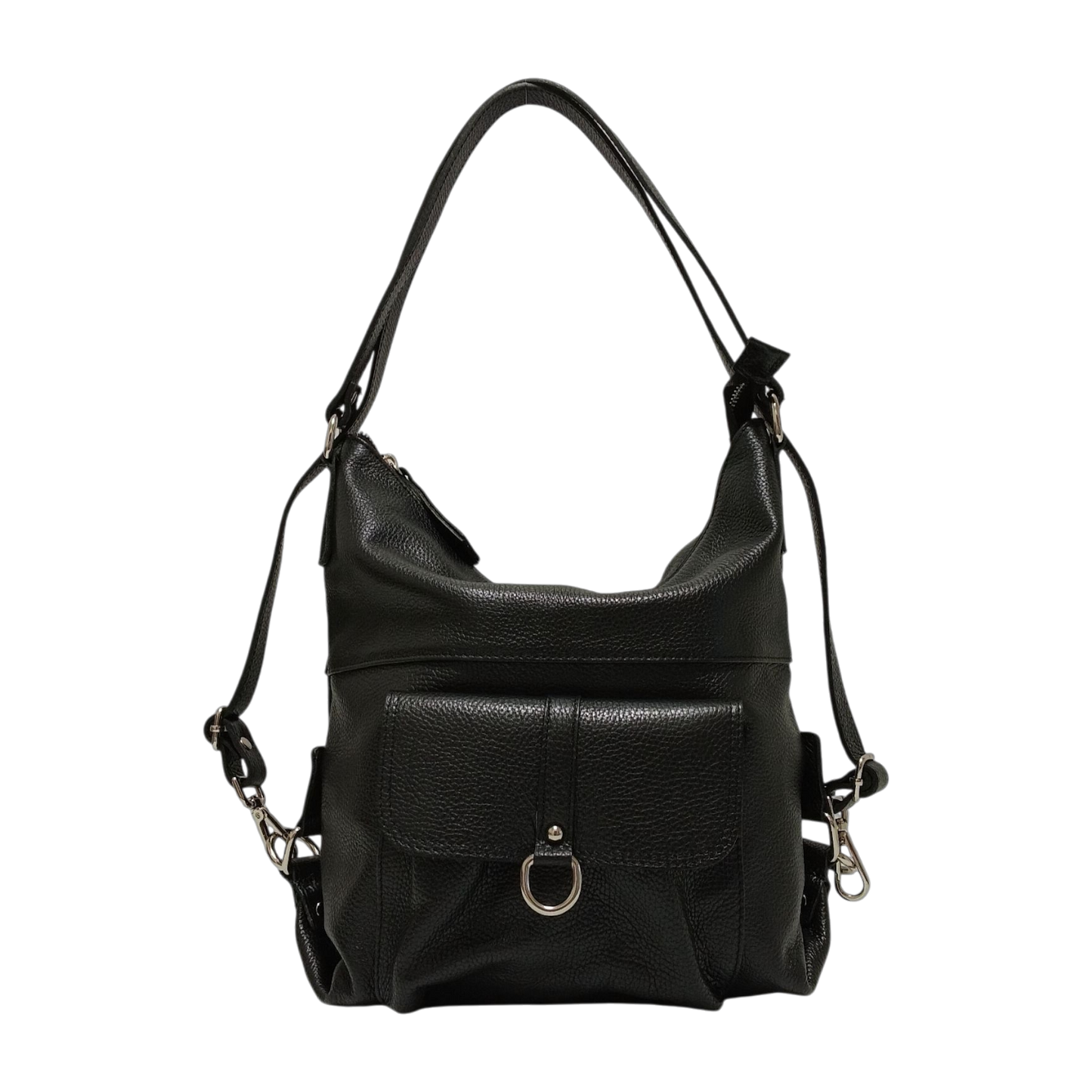 ES208-BORSA A SPALLA E CONVERTIBILE IN ZAINO