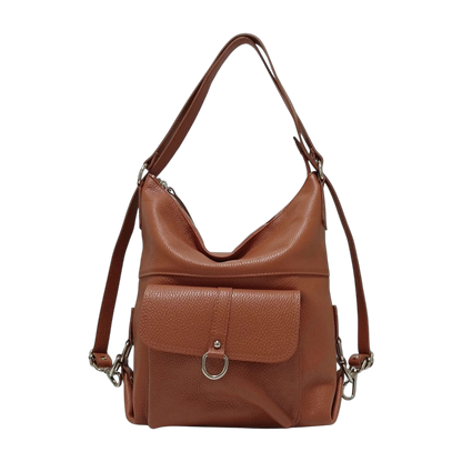 ES208-BORSA A SPALLA E CONVERTIBILE IN ZAINO