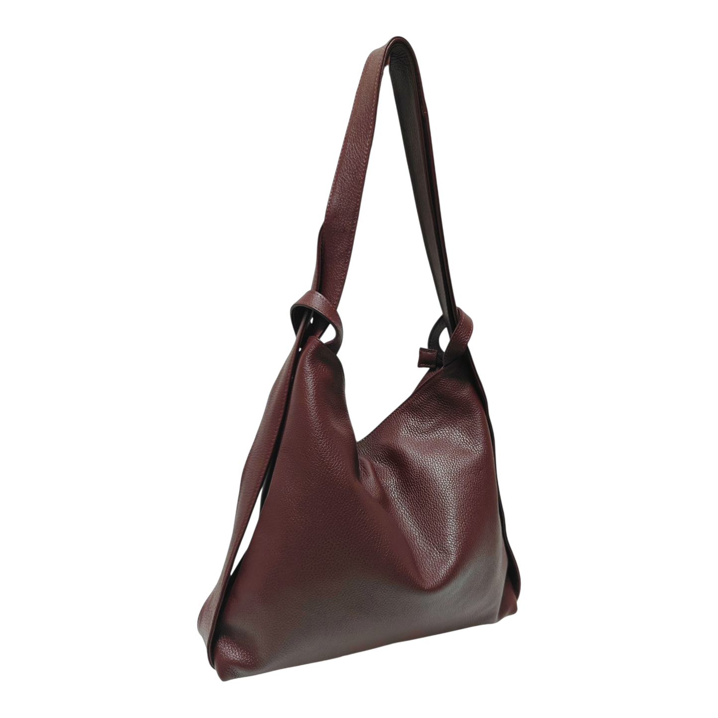 ED227-BORSA A SPALLA CONVERTIBILE IN ZAINO